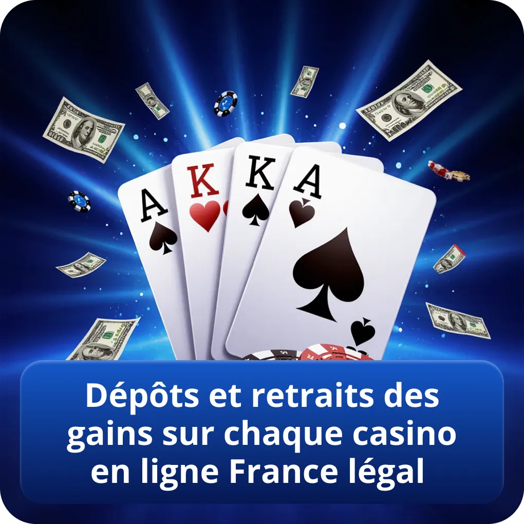 Dépôts et retraits sur un casino en ligne légal en France, méthodes, délais, limites et vérifications